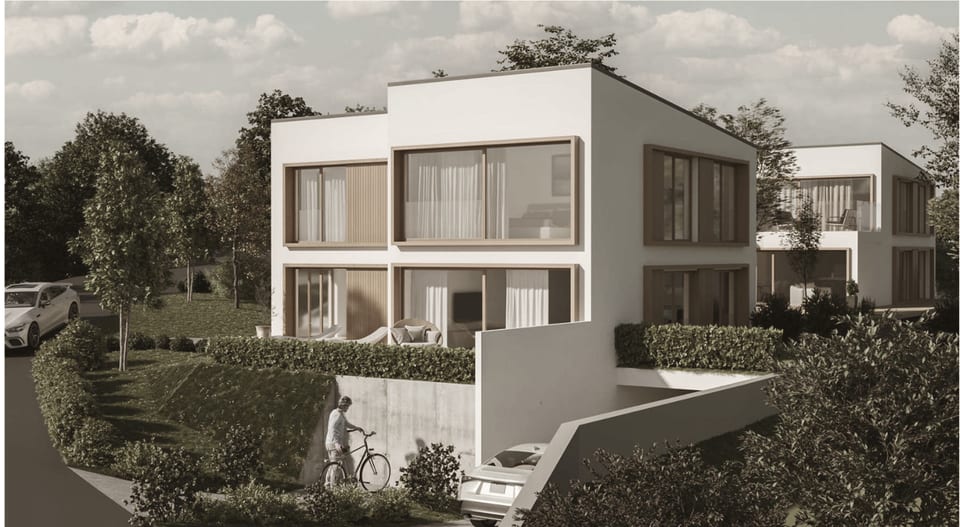Projet Orée — villa et deux appartements avec sous-sol commun